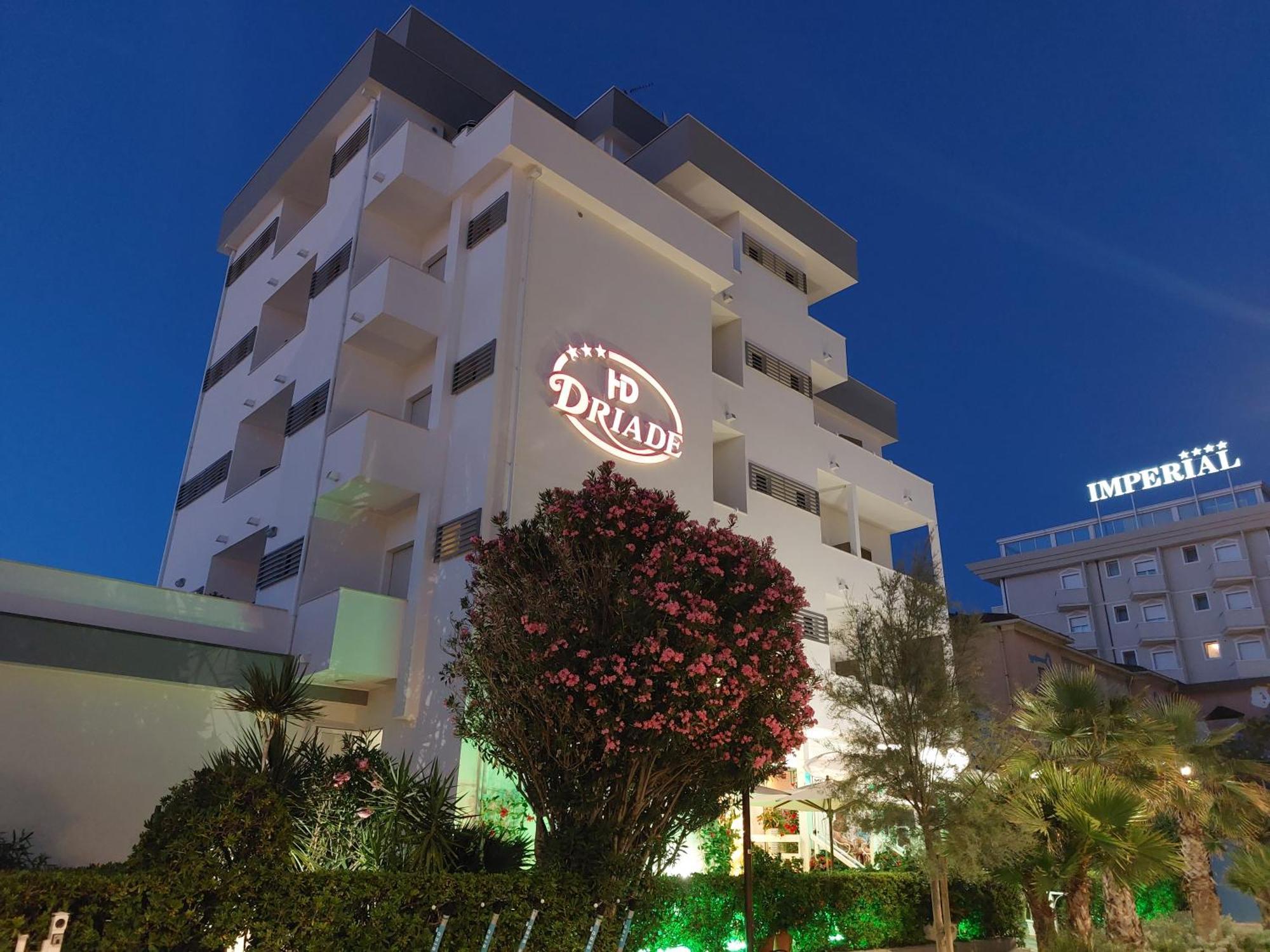 Hotel Driade Sul Mare Rimini Kültér fotó